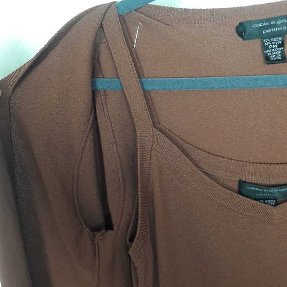 Cable & gauge two piece top - Picture 4 of 5